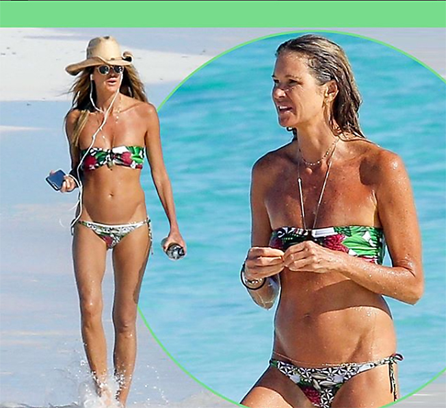 Elle Macpherson Just Showed Off Her Insane Body At 53.