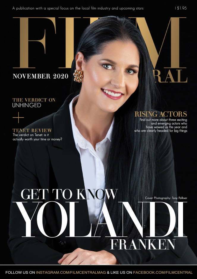 Yolandi Franken is the woman behind the cover of FilmCentral magazine ...